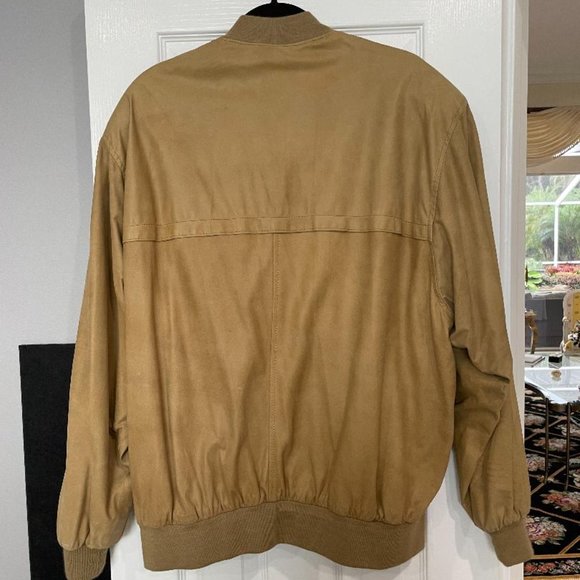 Mens Lamb Leather jacket from Italy. Gianni Versage. L- XL - Picture 2 of 5